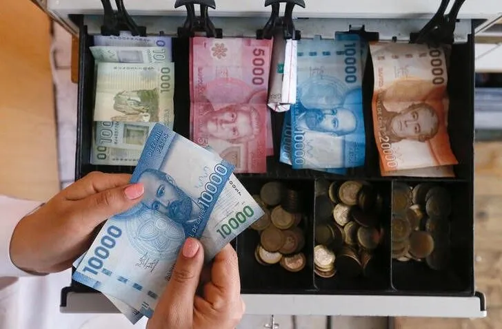 Peso chileno amplia rali após intervenção de Banco Central